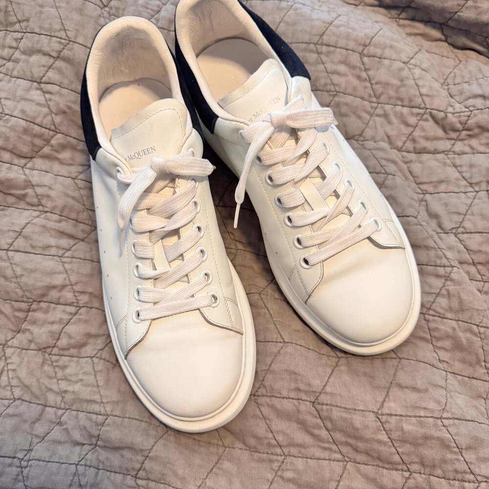 White and Black Men's Sneakers